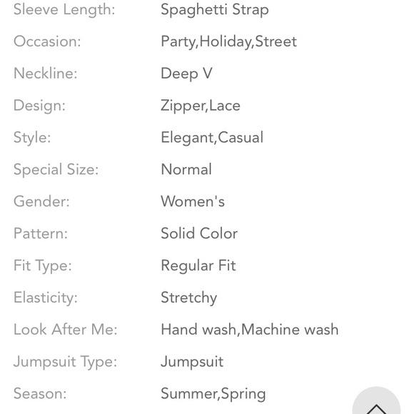 NWOT White Lace Backless Jumpsuit - Picture 10 of 13